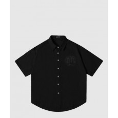 발렌시아가 로고 프린트 반팔