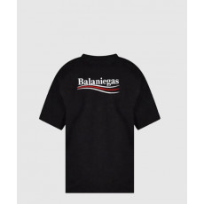 발렌시아가 로고 프린트 반팔