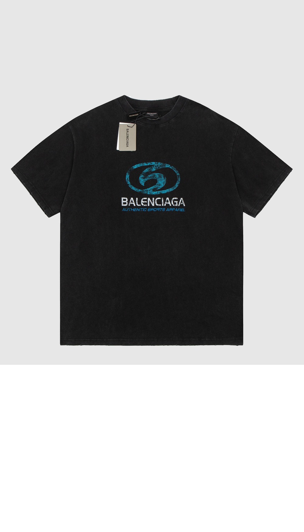 발렌시아가 플라워 코튼 톱