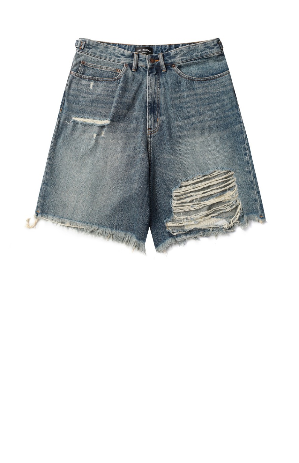 발렌시아가 청 반바지