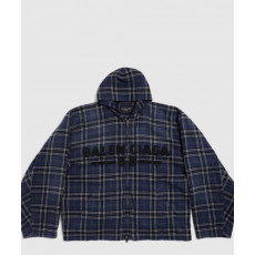 발렌시아가 후드 집업 점퍼