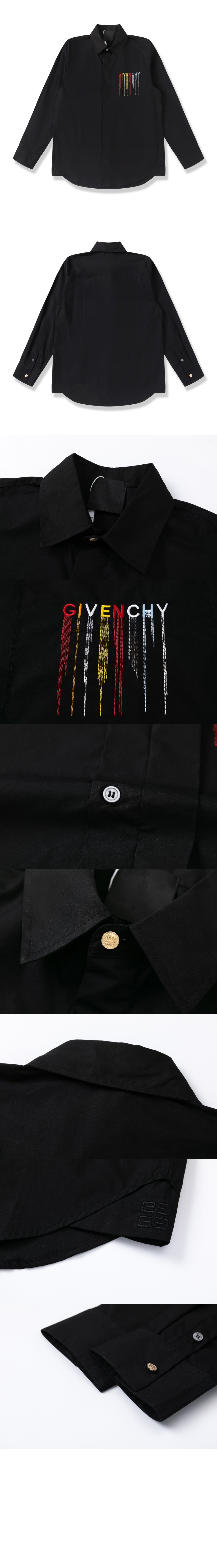 버버리 코튼 로고 셔츠