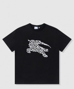 버버리 플라워 코튼 티셔츠