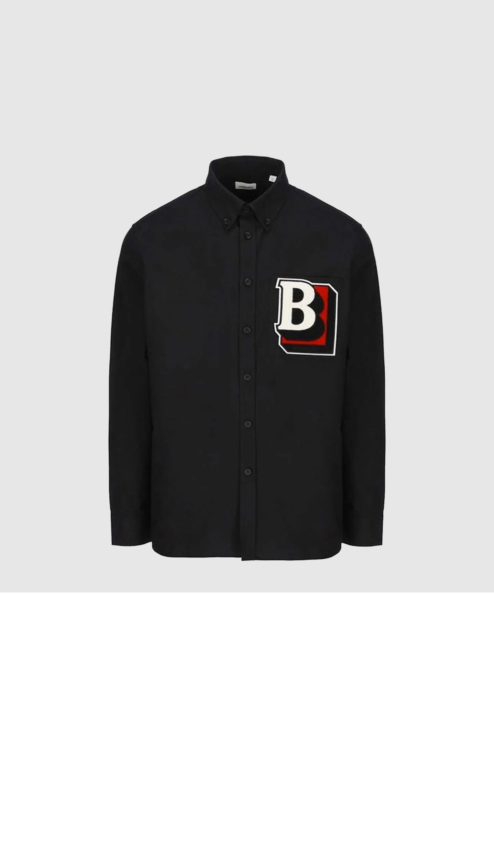 버버리 코튼 로고 셔츠