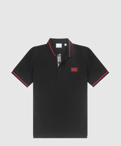 버버리 코튼 폴로셔츠