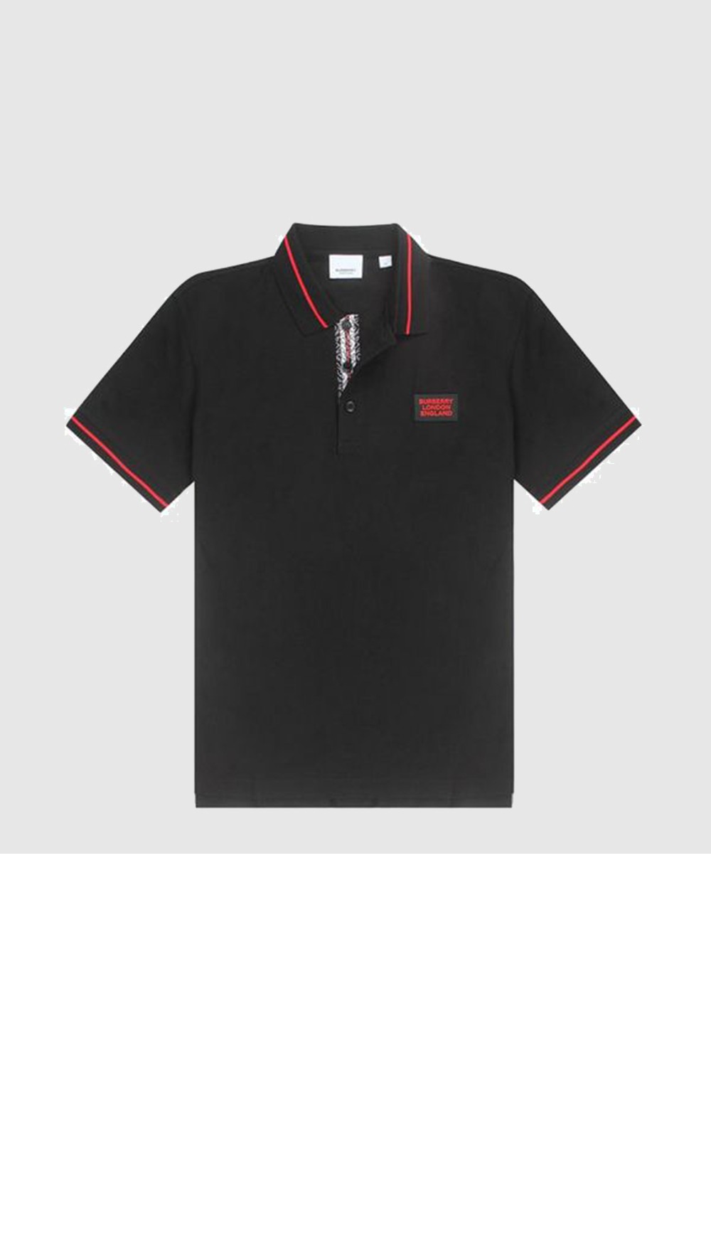 버버리 코튼 폴로셔츠