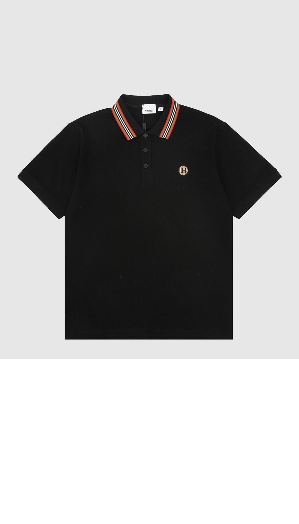 버버리 코튼 폴로셔츠