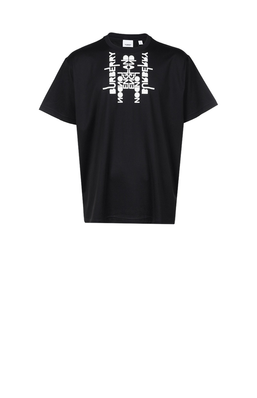 버버리 플라워 코튼 티셔츠