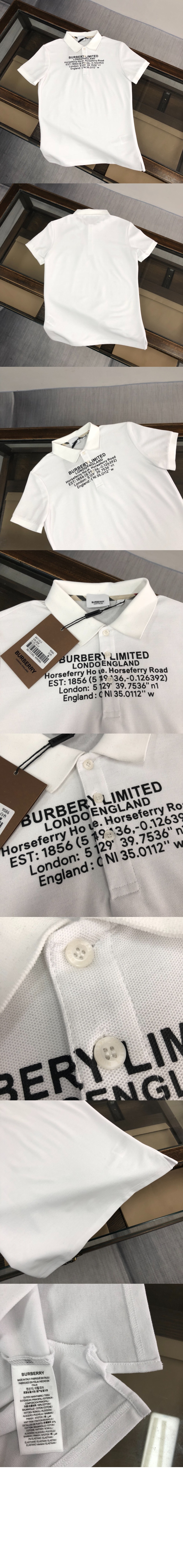 버버리 코튼 티셔츠