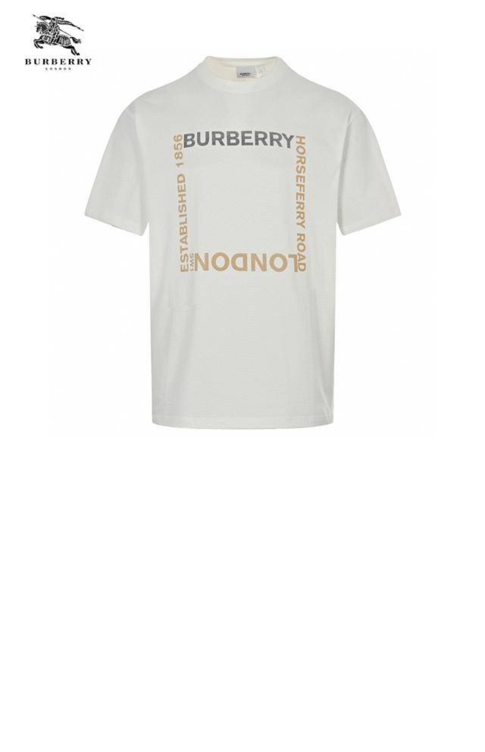 버버리 코튼 티셔츠