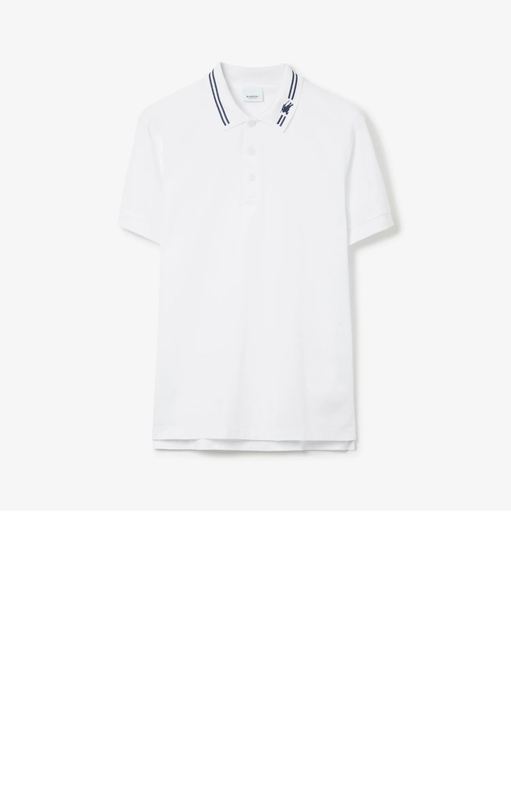 버버리 코튼 폴로셔츠