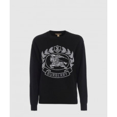 버버리 자수 로고 니트