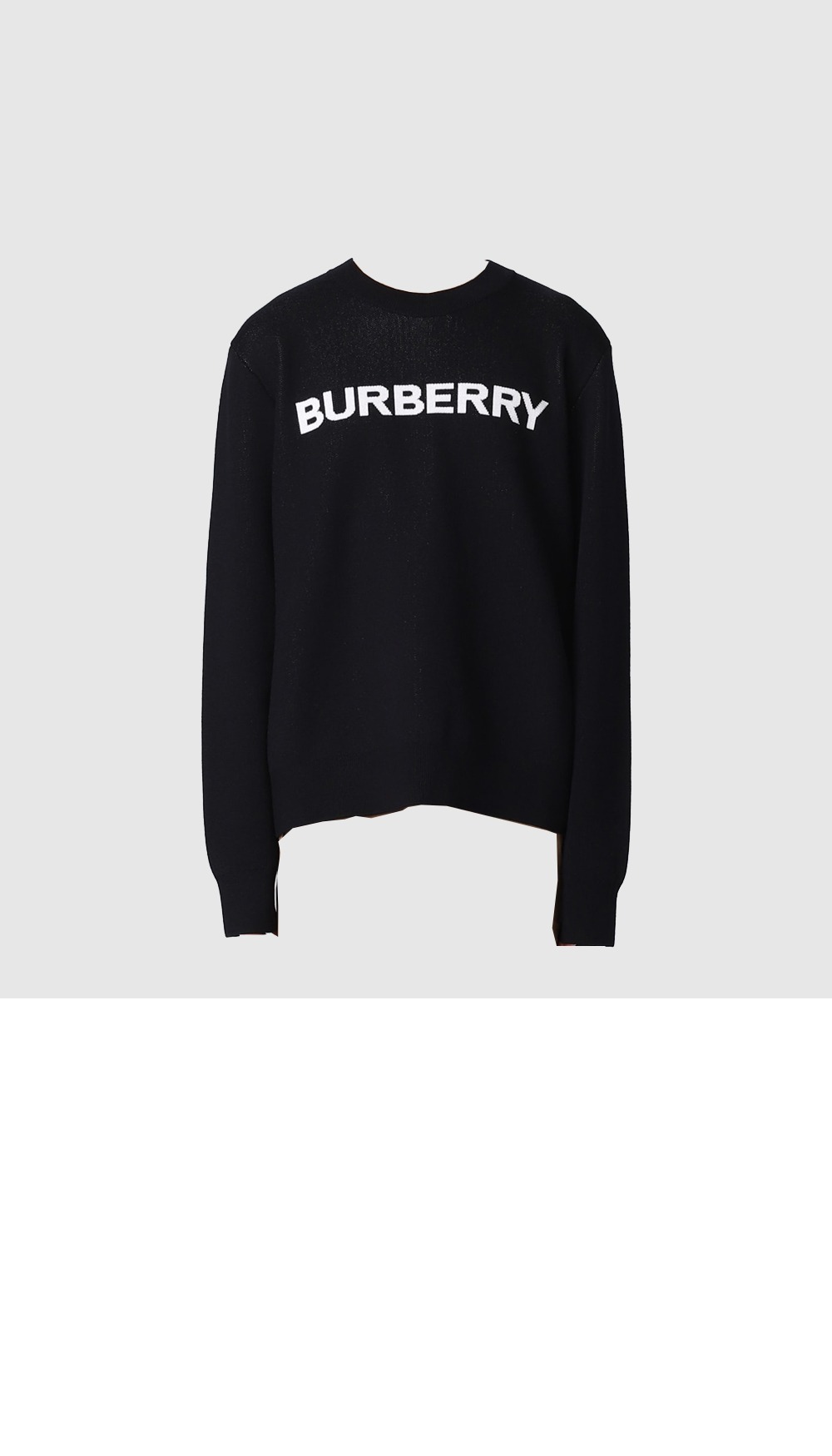 버버리 로고 풀오버 스웨터