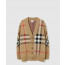 버버리 체크 울 블렌드 가디건