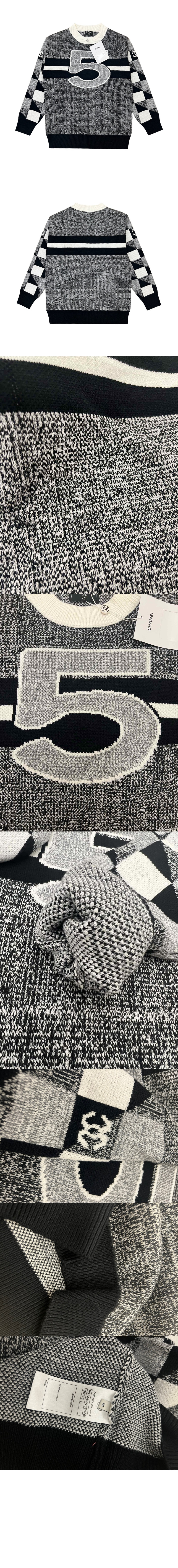 샤넬 플라워 코튼 톱