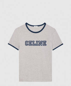 셀린느 레귤러 티셔츠 코튼 저지