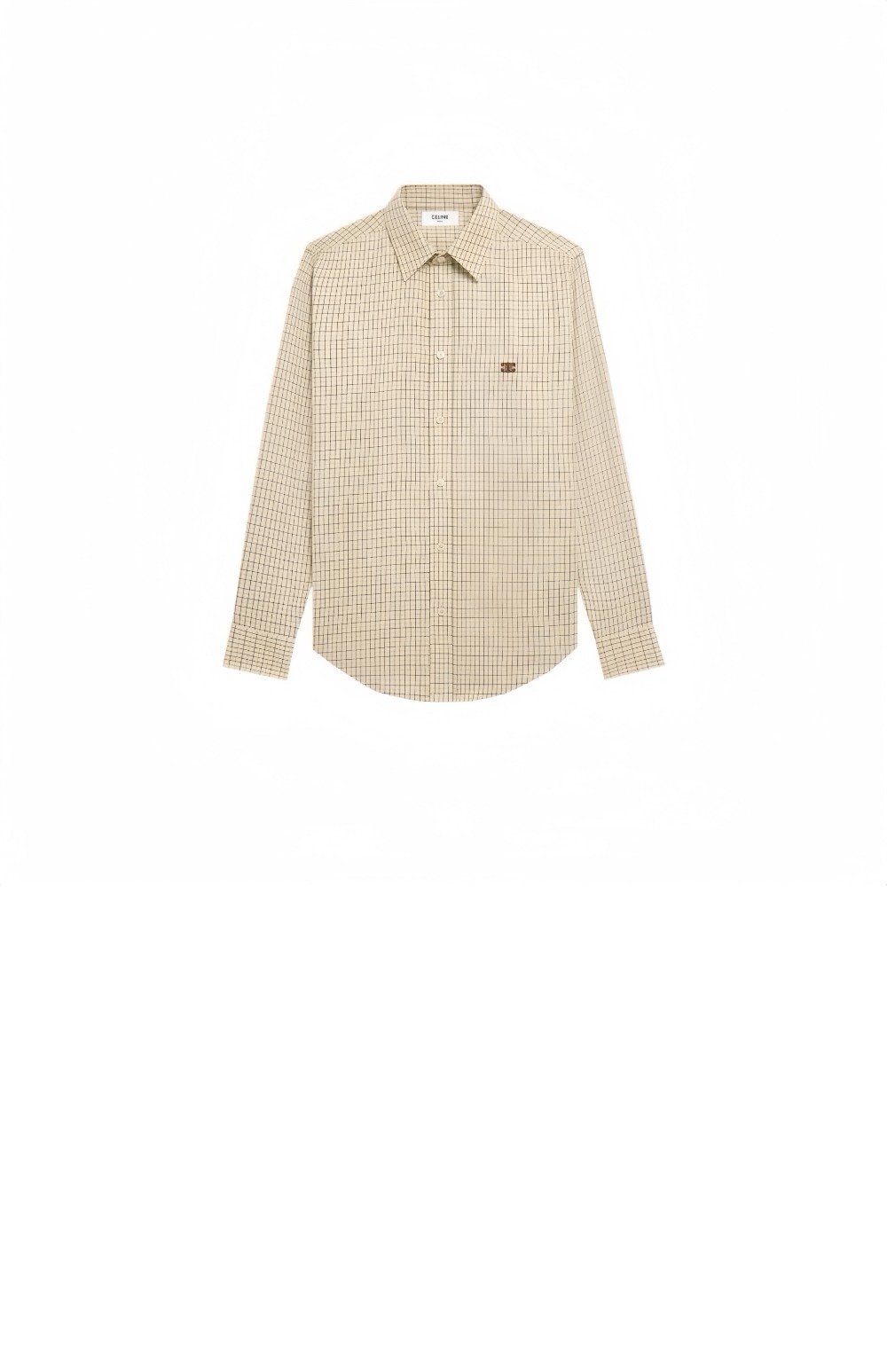 셀린느 체크 루즈 셔츠