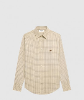 셀린느 체크 루즈 셔츠