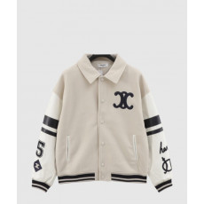 셀린느 로고 프린트 재킷