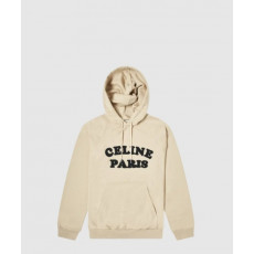 셀린느 로고 후드 긴팔