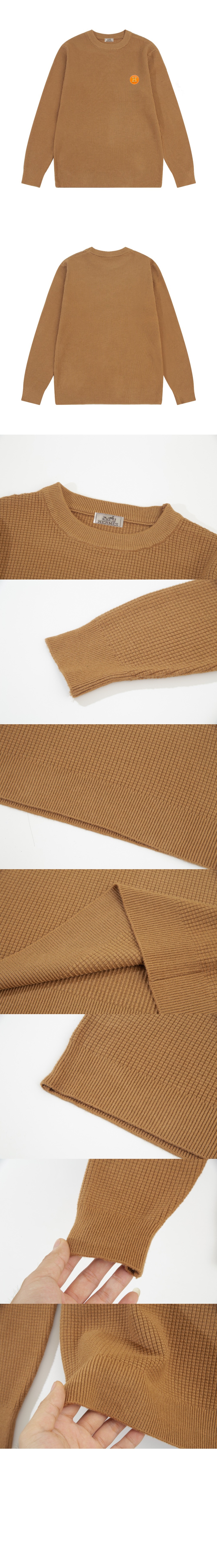 에르메스 크루넥 스웨터