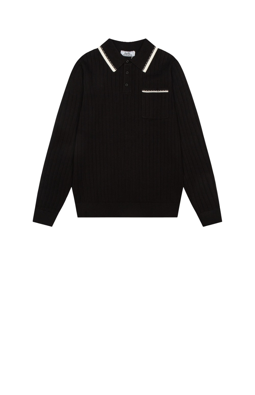 에르메스 프린트 니트 톱