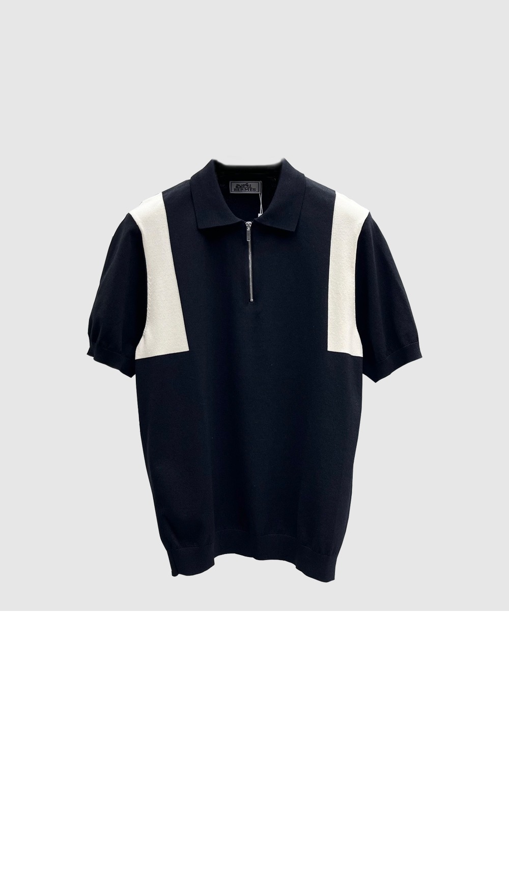 에르메스 폴로 니트 톱