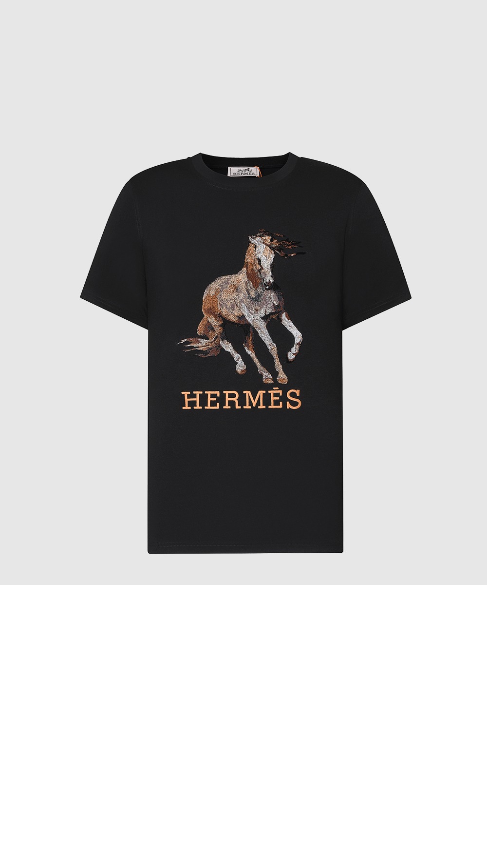 에르메스 플라워 코튼 톱