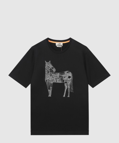 에르메스 플라워 코튼 톱