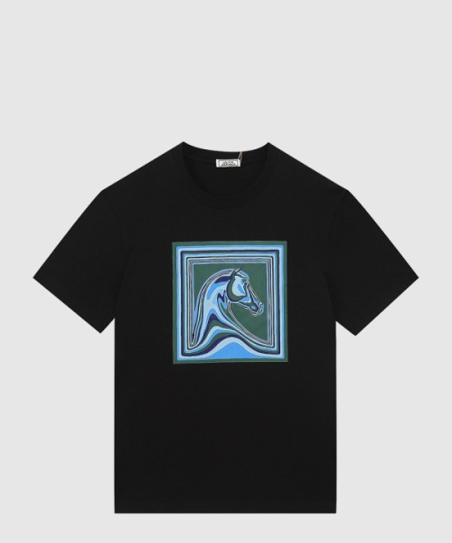 에르메스 플라워 코튼 톱