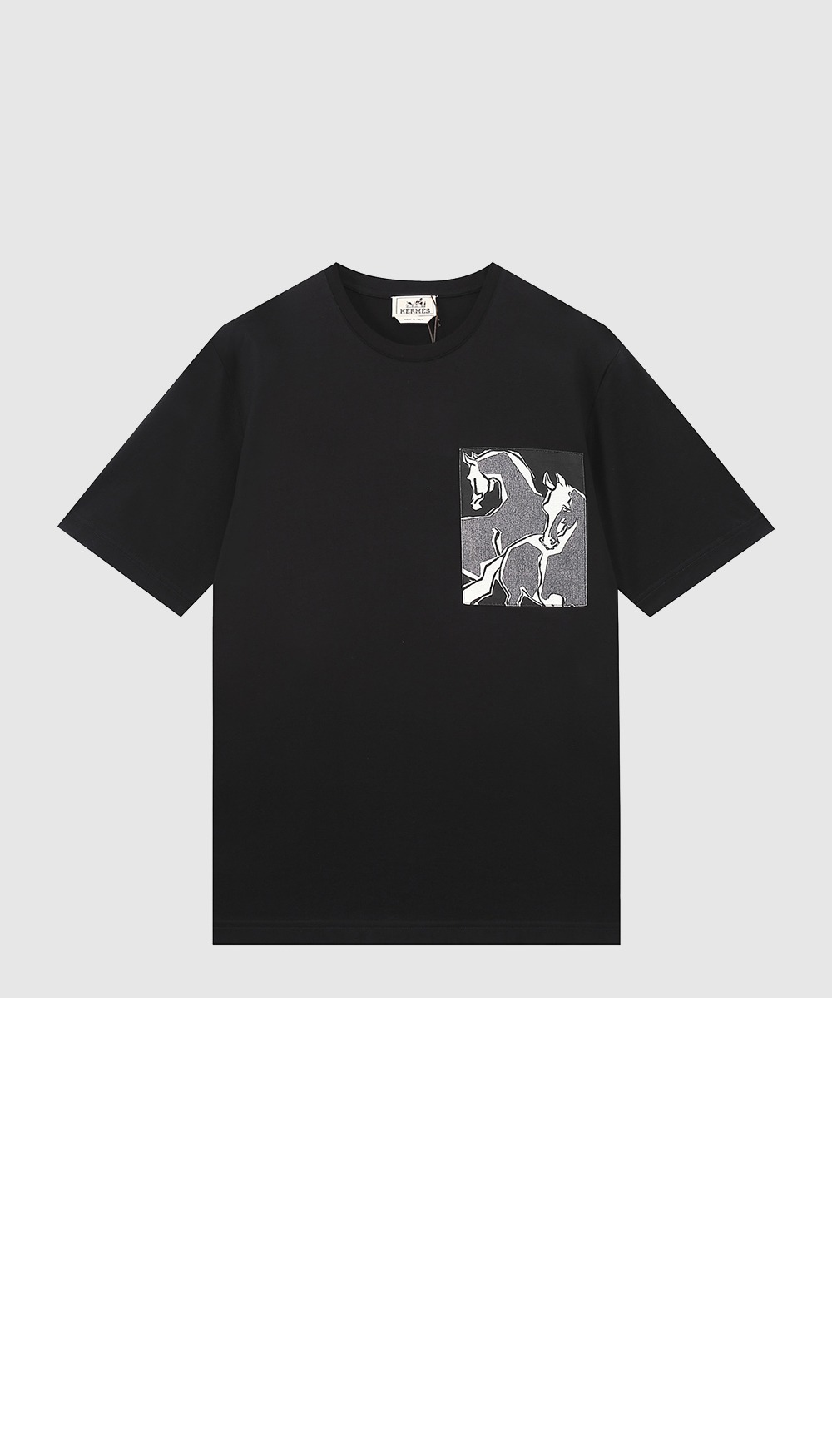 에르메스 플라워 코튼 톱