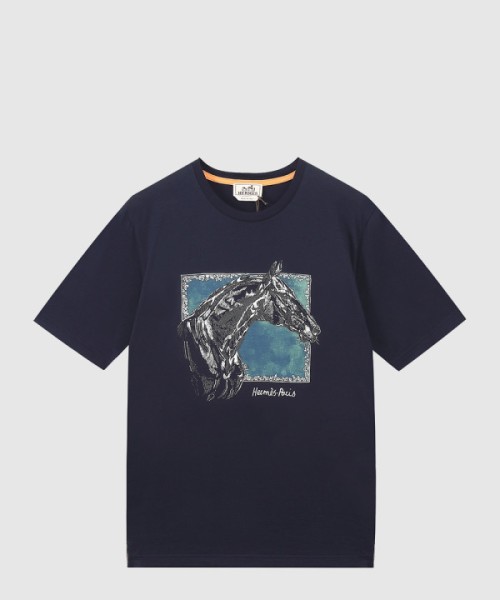 에르메스 플라워 코튼 톱