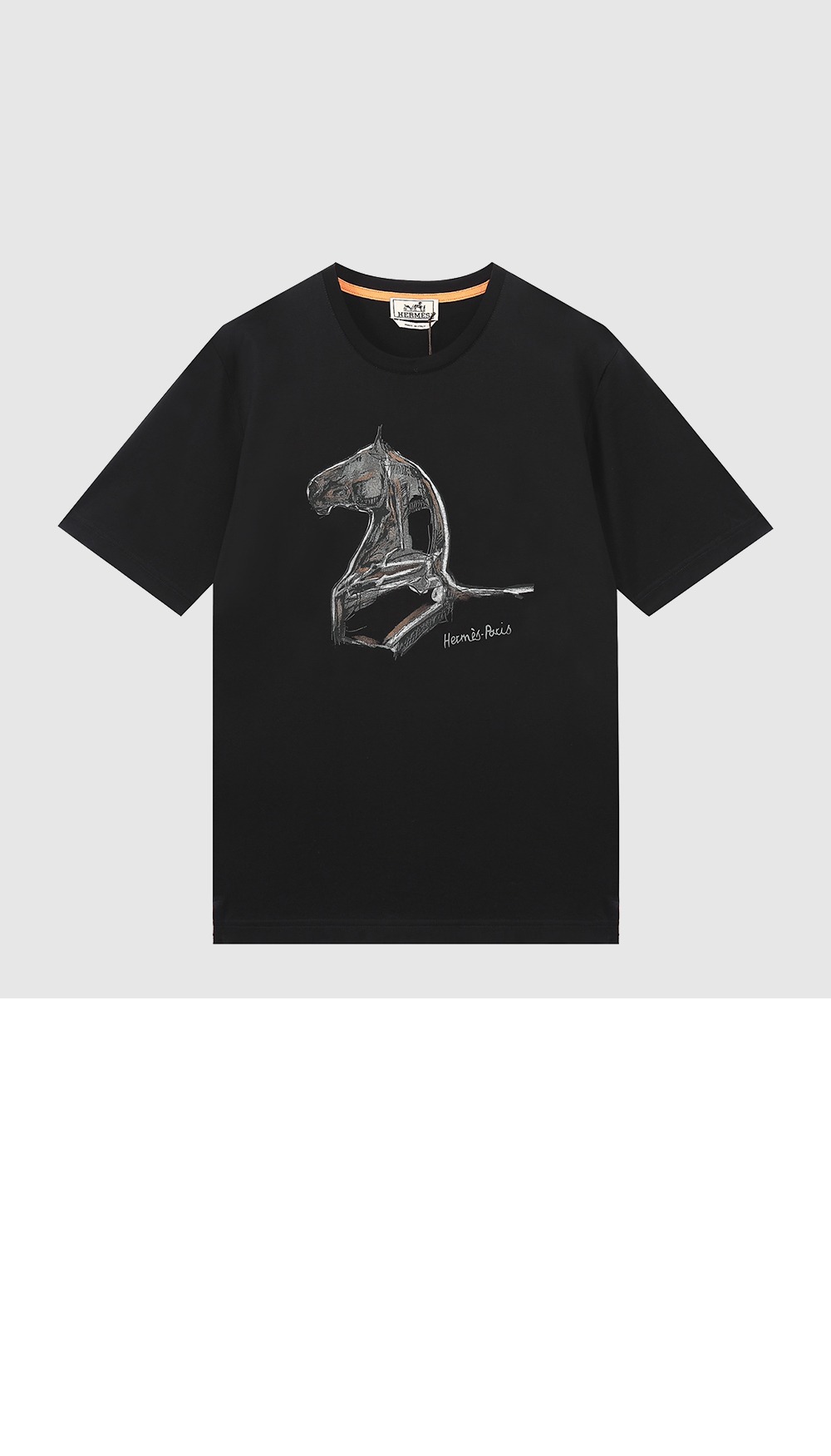 에르메스 플라워 코튼 톱