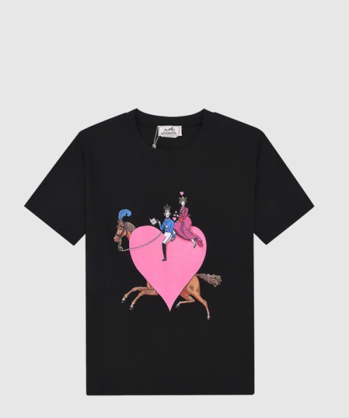 에르메스 플라워 코튼 톱