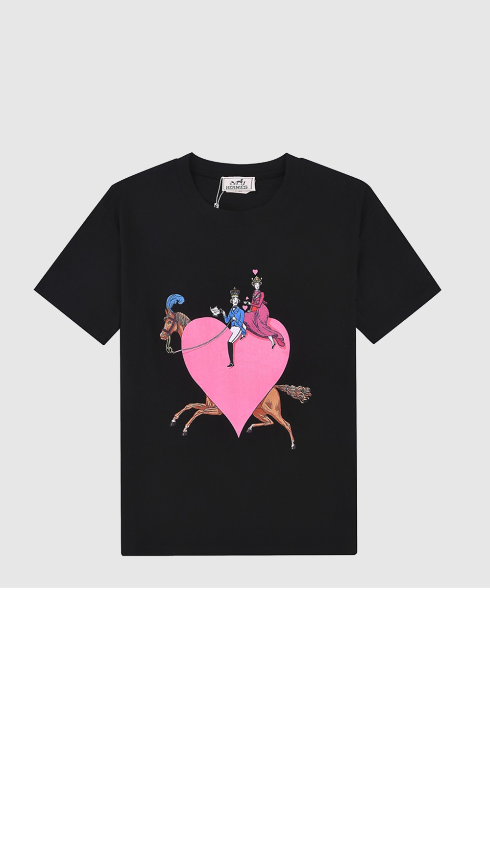 에르메스 플라워 코튼 톱