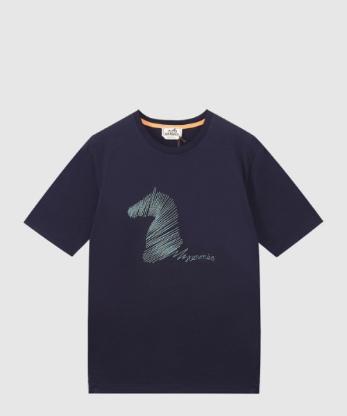 에르메스 플라워 코튼 톱