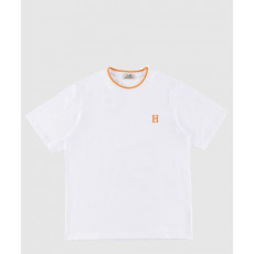 에르메스 로고 프린트 반팔