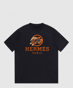 에르메스 플라워 코튼 톱