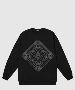 에르메스 플라워 코튼 톱