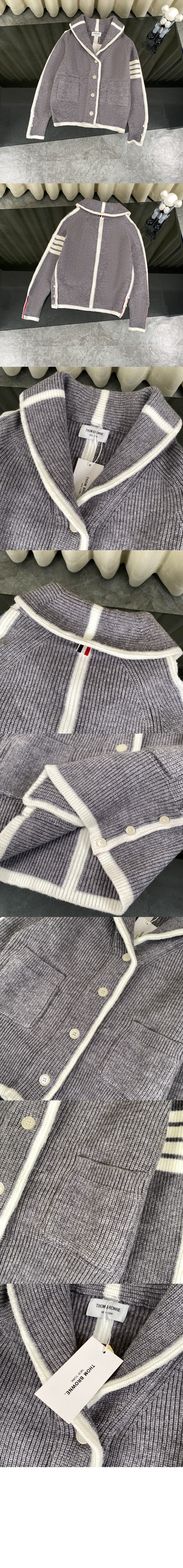 톰브라운 캐시미어 카디건