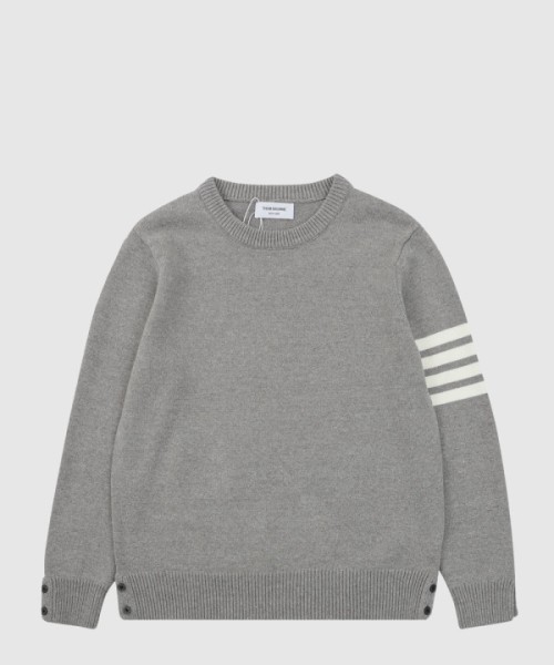 톰브라운 프린트 니트 톱