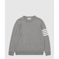 톰브라운 프린트 니트 톱