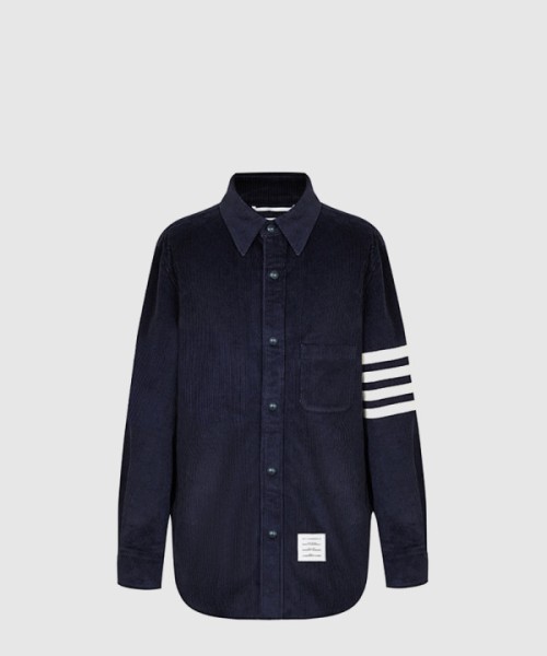 톰브라운 로고 프린트 셔츠 톱