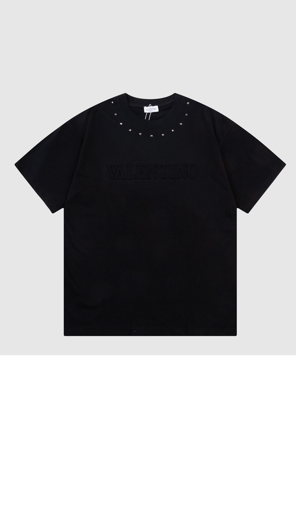 톰브라운 로고 프린트 반팔