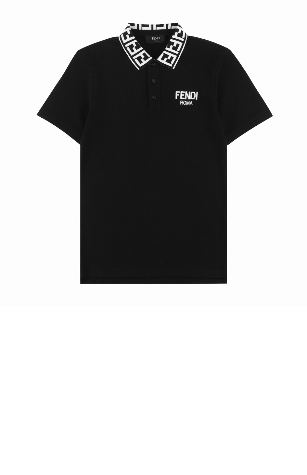 펜디 로고 프린트 반팔