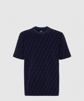 펜디 플라워 코튼 톱