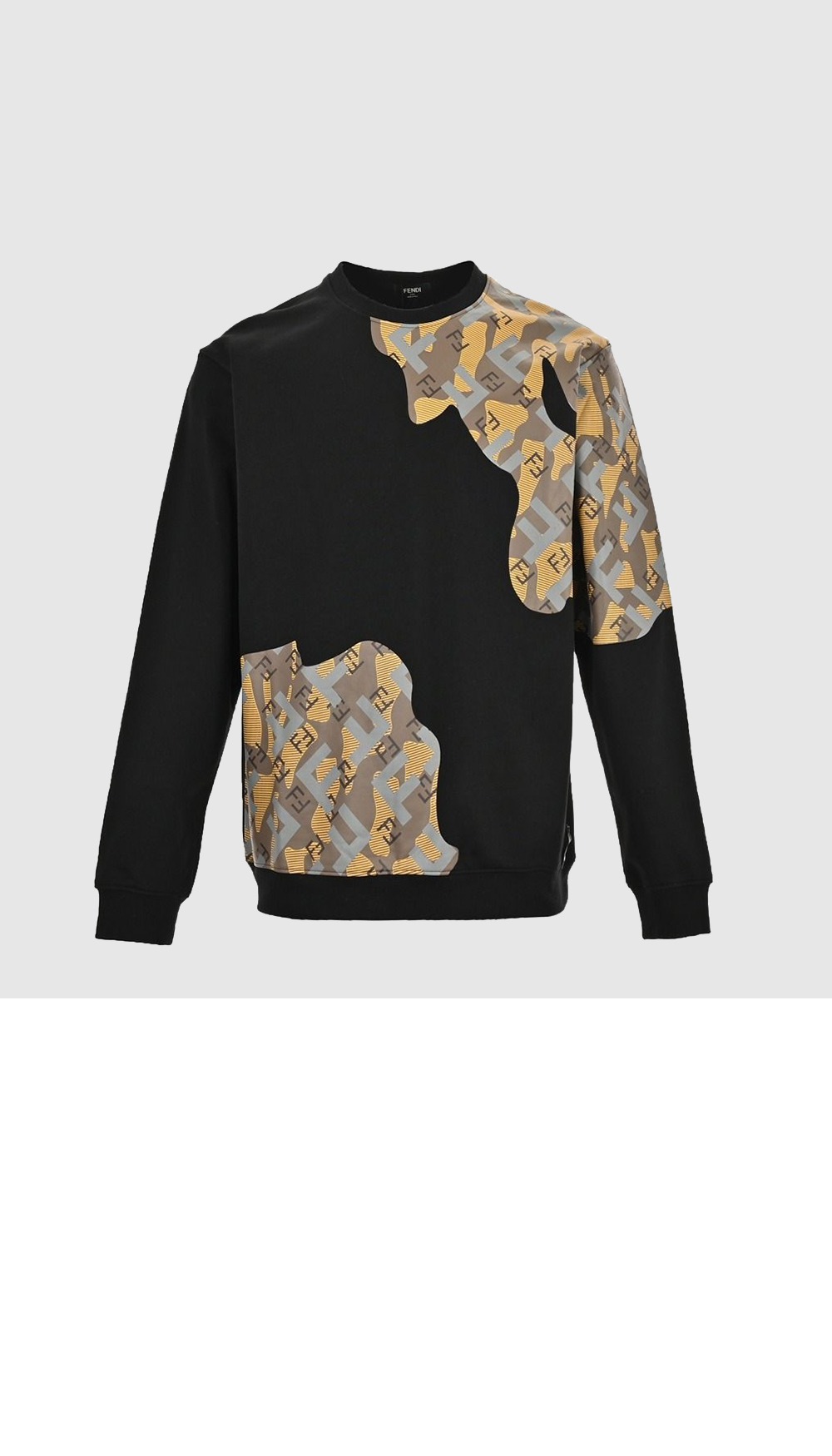 펜디 플라워 코튼 톱