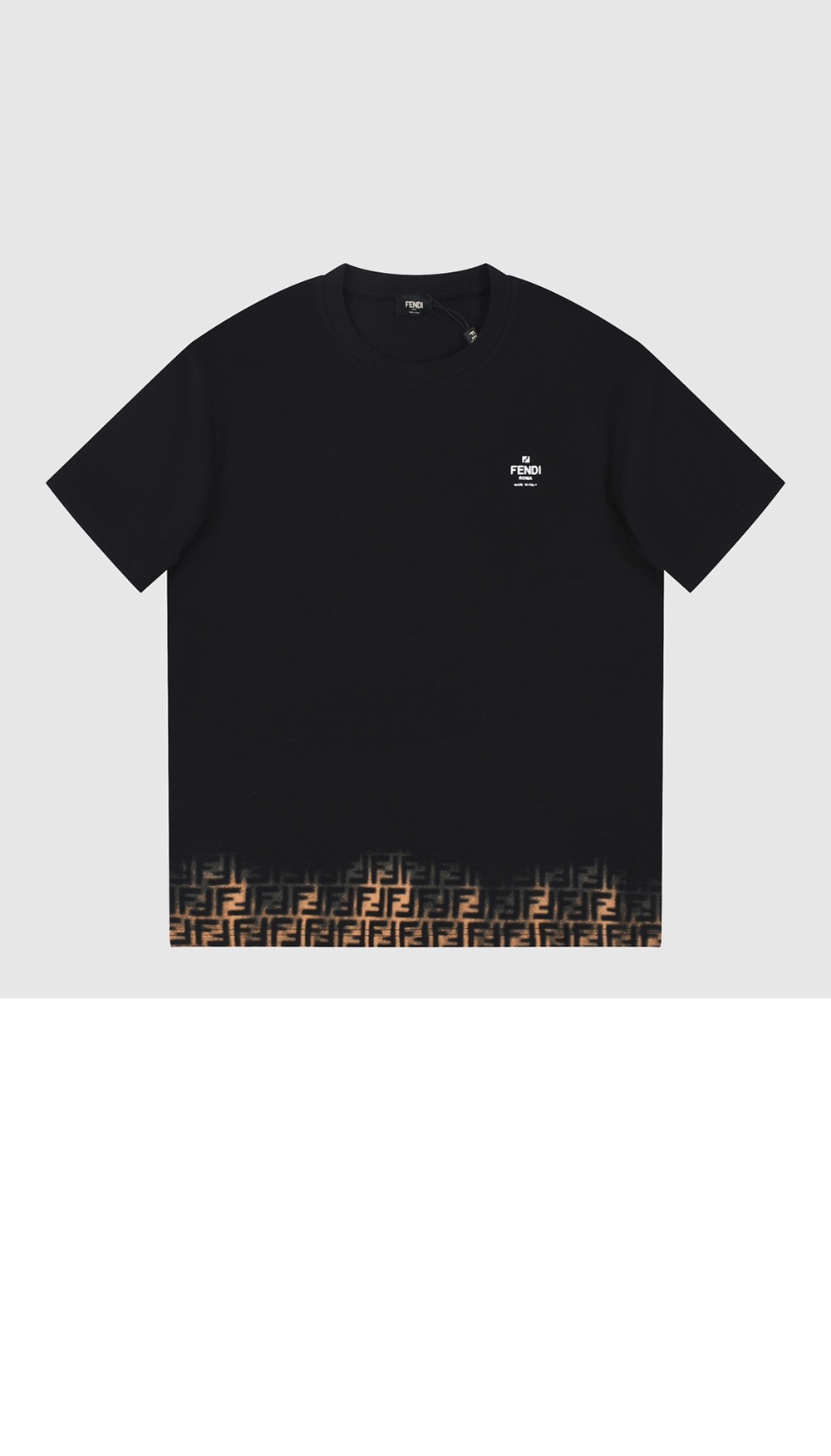 펜디 플라워 코튼 톱