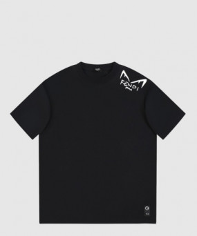 펜디 로고 프린트 반팔