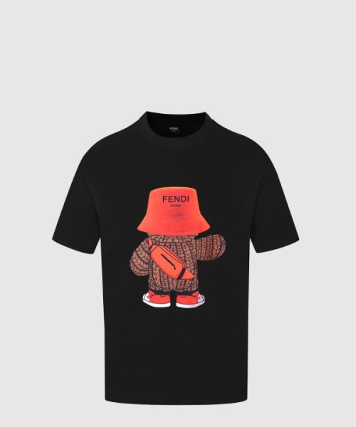 펜디 플라워 코튼 톱